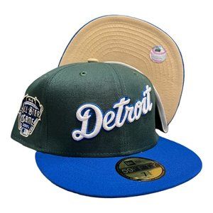 New Era Detroit Tigers 59FIFTY Fitted Hat Cap 2005 All Star Game Patch